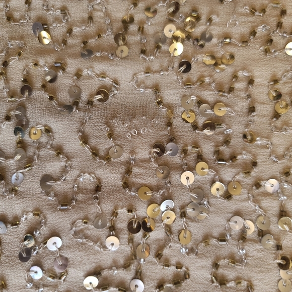 Aidan Mattox Cutout Beaded Silk Dress, 14, Used - Picture 15 of 15